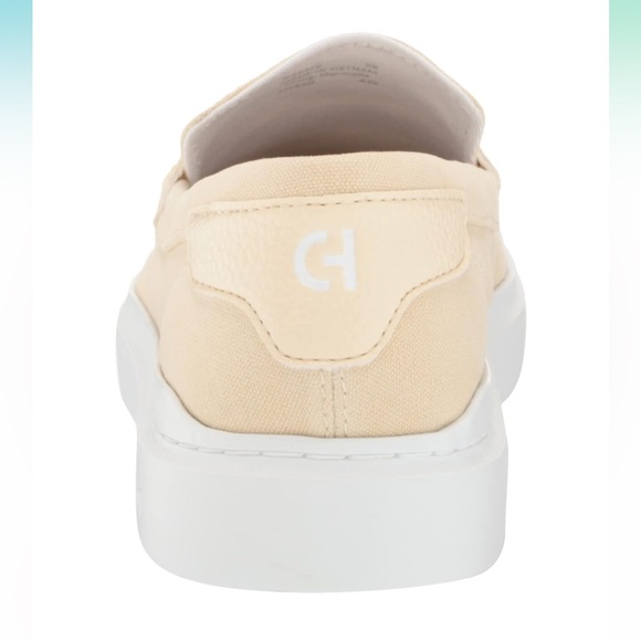 NEW IN BOX: Cole Haan Women's Grandpro Rally Canvas Penny Loafer Sneaker, size 8 - Picture 3 of 6
